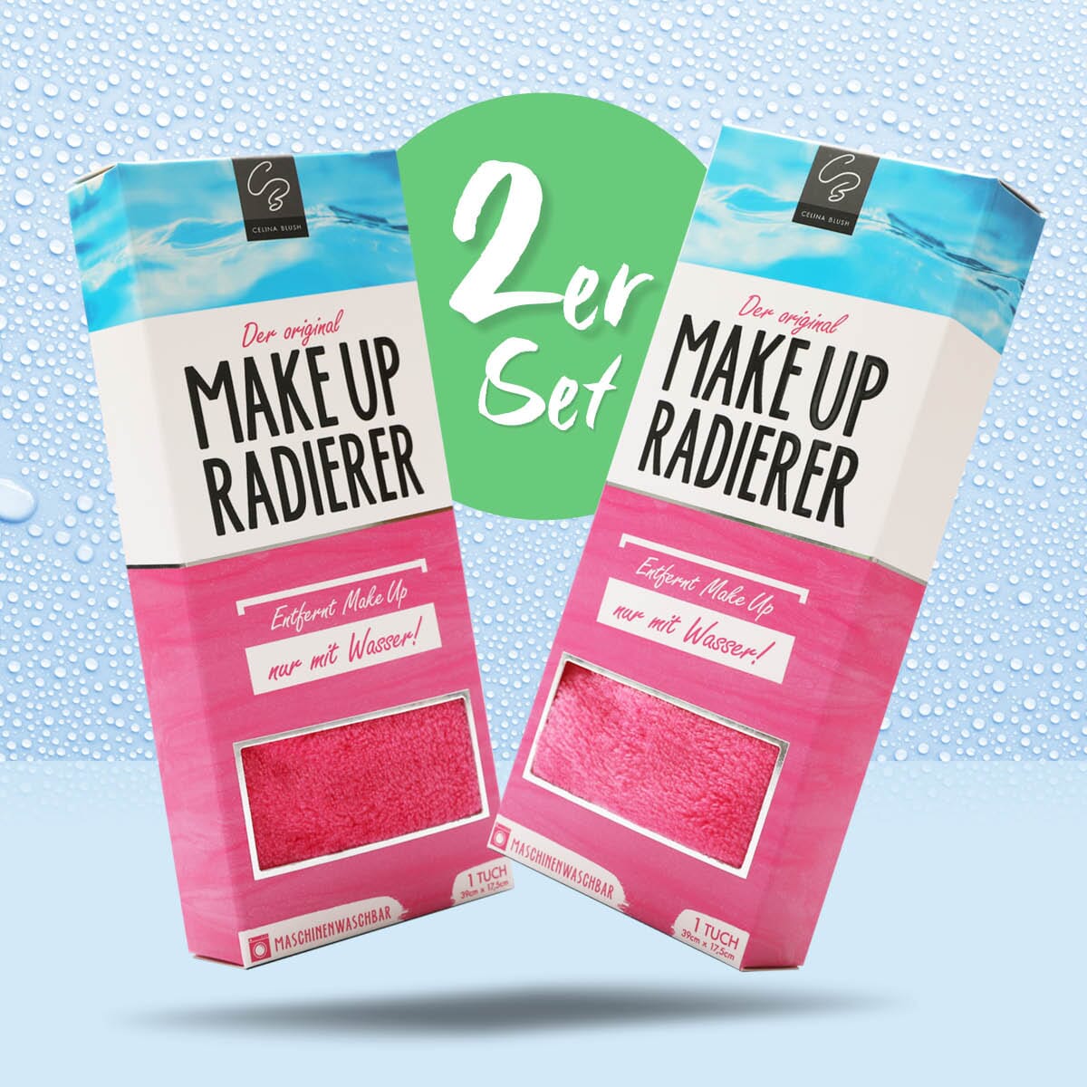 Probiert-Set „Abschminktuch“ - 2er Set MakeUp Radierer MakeUp Radierer Pack-01