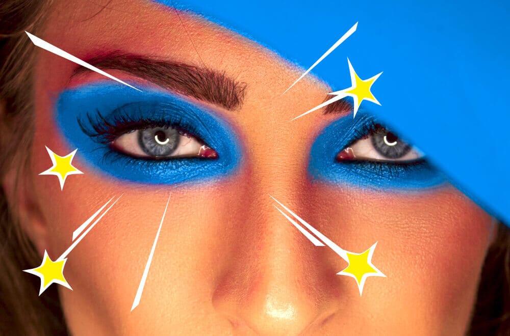 9 außergewöhnliche Makeup Looks und Frisuren