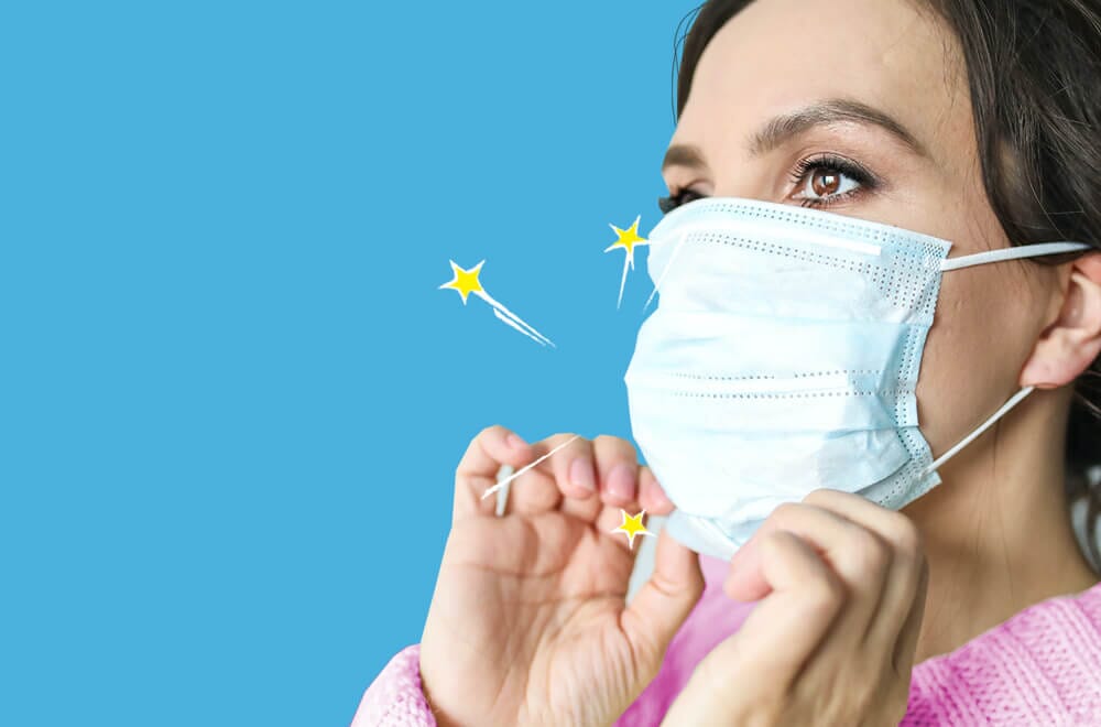 „Maskne“ – So verhinderst du Hautreizungen